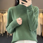 Turtleneck Pullover Women's Solid Color Loose Bottoming Sweater