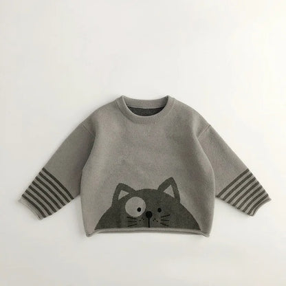 Kids' Sweater Baby Boy And Girl Pullover Base Knitwear