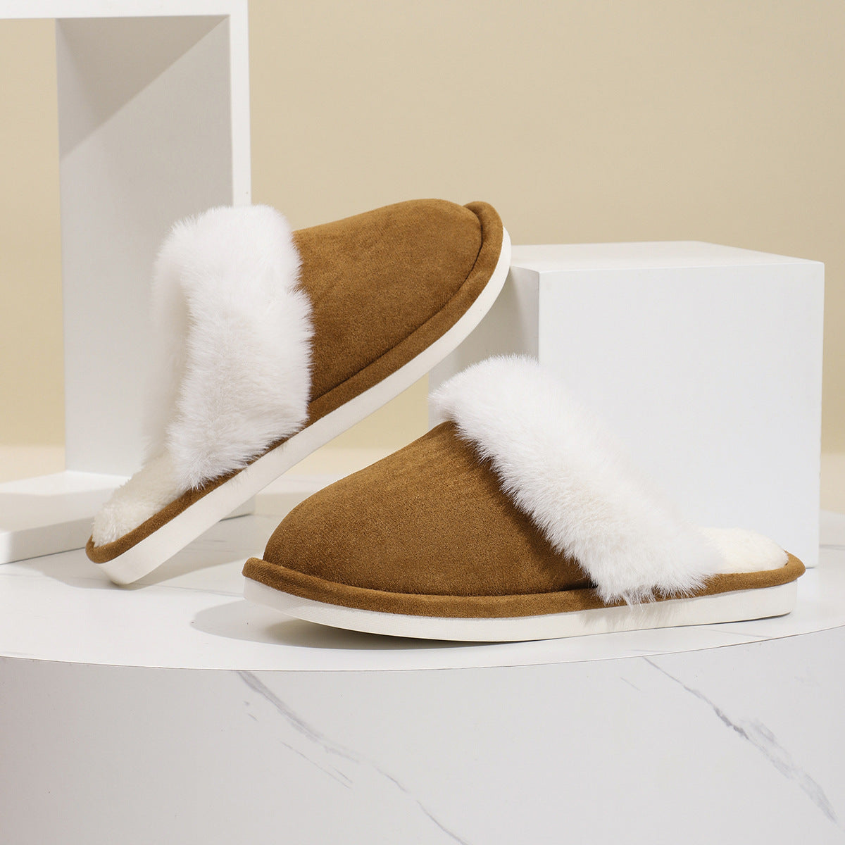 Winter Warm Plush & Soft Fuzzy Slipper