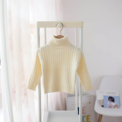 Childrens Turtleneck Bottoming Shirt