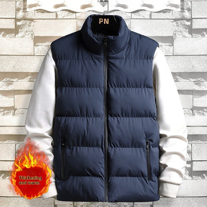 Slim Fit Warm Vest Jacket