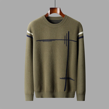 Men's Warm Leisure Woolen Sweater