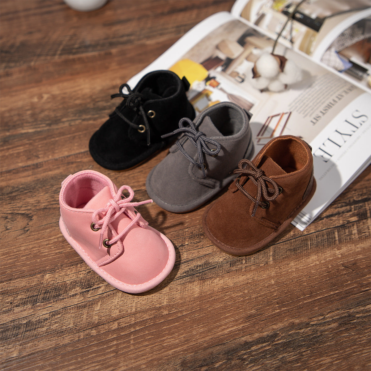 Baby's Rubber Sole Non-slip shoes