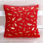 Sofa Plush Bronzing Cushion Pillow