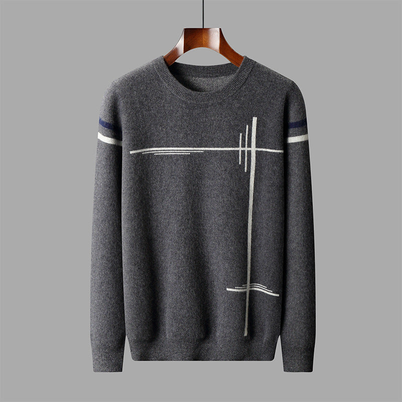 Men's Warm Leisure Woolen Sweater