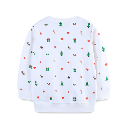 Children's Christmas Printed Sweatshirt