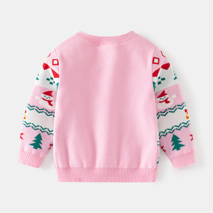 Baby Snowman Knitted Top