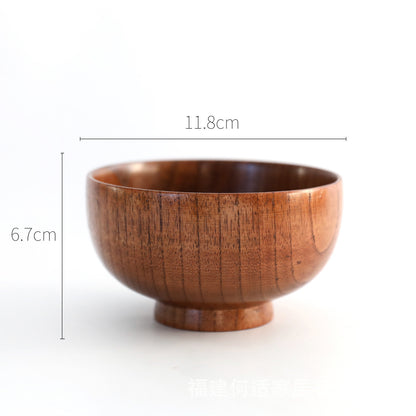 Wooden Bowl Japanese Style