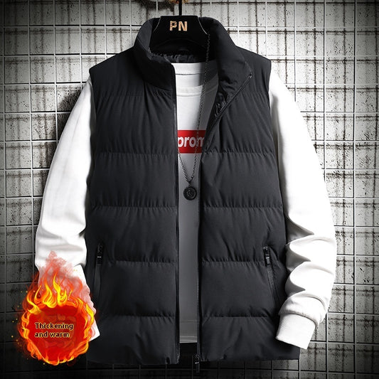 Slim Fit Warm Vest Jacket