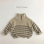 Kids Half Zipper Pullover Sweater