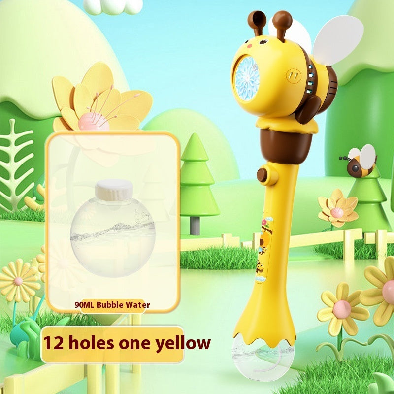 Childrens Electric Bee Bubble Machine Toys