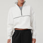 Half-Zipper Sports Sweaters Women's