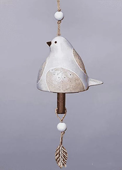 Bird Wind Chime Resin Spring Garden Ornament