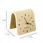 Creative Table Ceramic Clock Simple Clock Home Ornaments