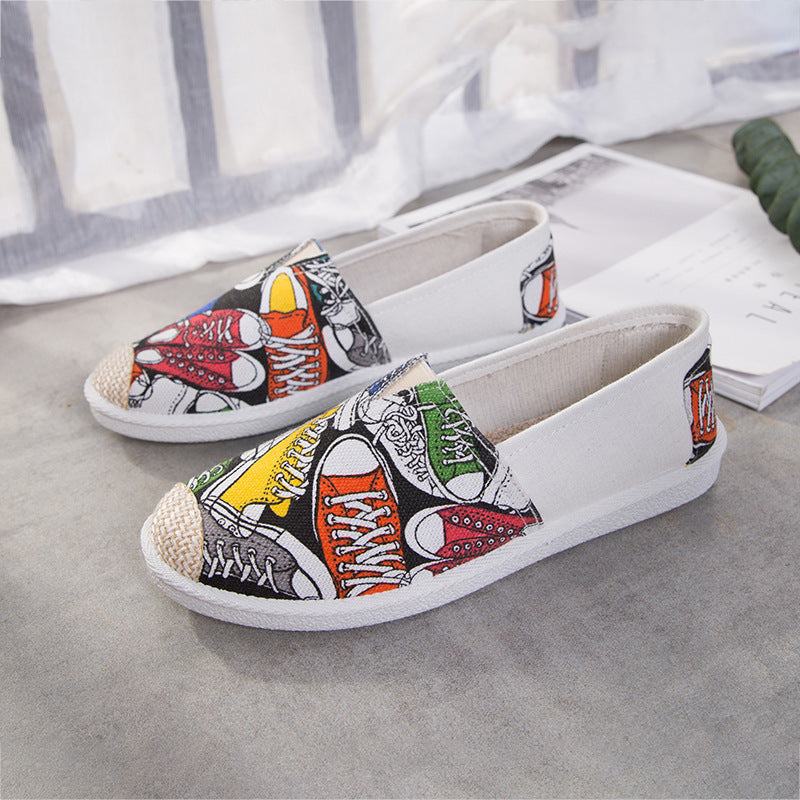 Woman Lazy Canvas Shoes