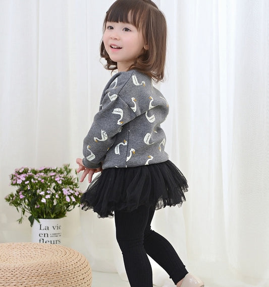 Baby Double Needle Candy Color Leggings