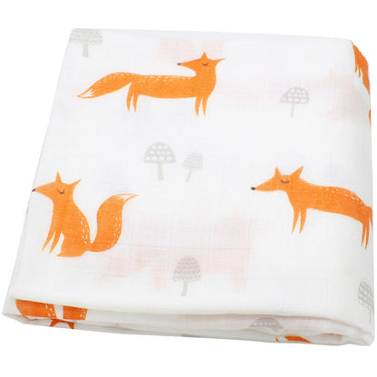 Bamboo Cotton Baby Wrapping Blanket