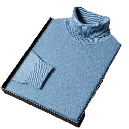 Mens Turtleneck Bottoming Sweater