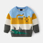 Childrens Jacquard Double Layer Sweaters