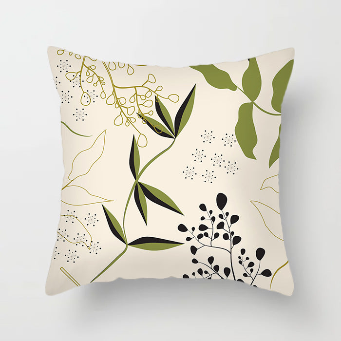 Plush Cushion Pillow Cover