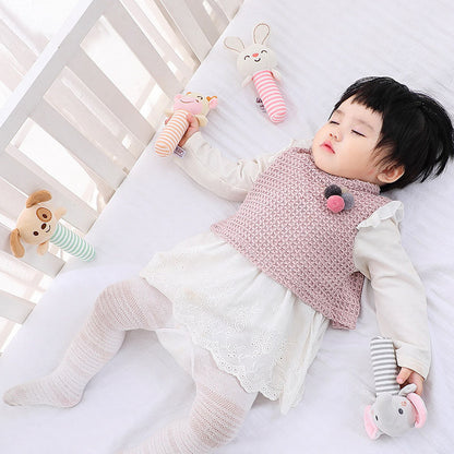 Baby Stick Animal Hand-held Rattle Comfort Toy