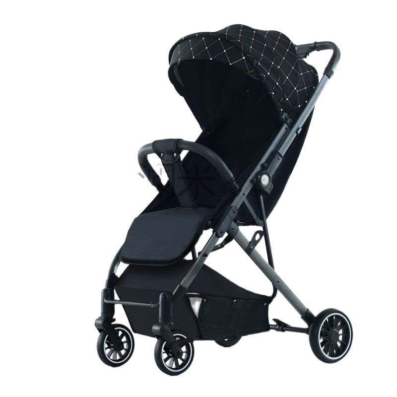 Pull Rod Type Summer Ultra-light Stroller Four Minus