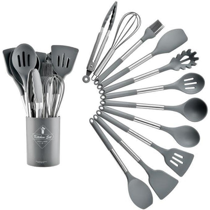 Heat Resistant Spatula Cooking Kitchen Tool Set