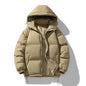 Men's Hooded Coat Thickened Cotton-padded Jacket