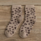 Women's Spotted Leopard Tube Socks