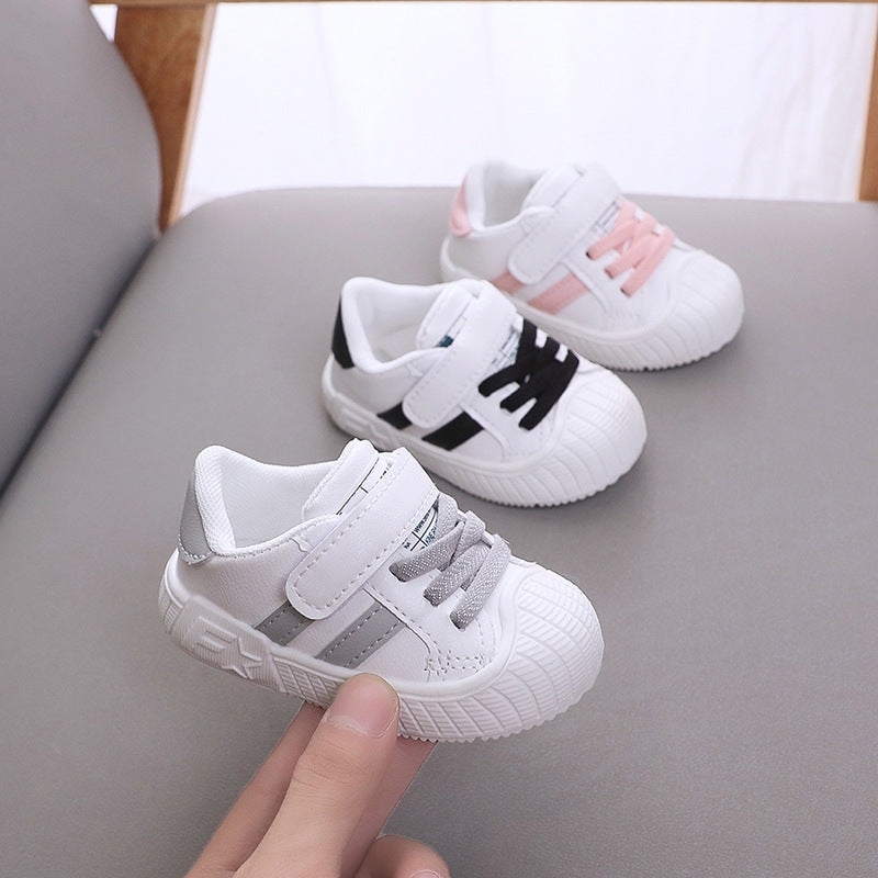 Toddler Anti-kick Soft Bottom Shoes