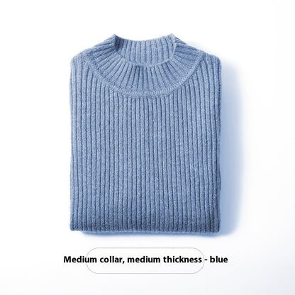 Children's Half Turtleneck wool Pullover sweaters