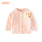 Girls Pure Cotton Knitted Cardigan Sweater