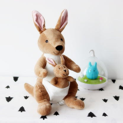 Children's Mother And Child Kangaroo Doll Plush Toys