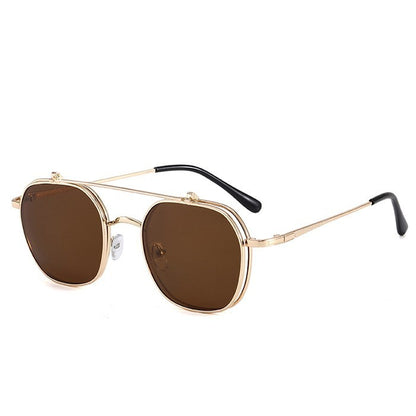 Flip Dual-use Double-layer Sunglasses