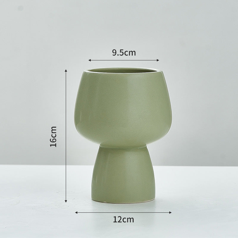 Minimalist Desktop Home Ceramic Flower Ware