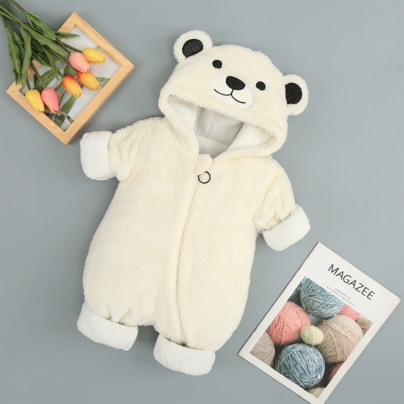 Baby Casual Bear Cotton zippers Onesize