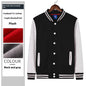 Brushed Jacket Coat Student Party Embroidery Print