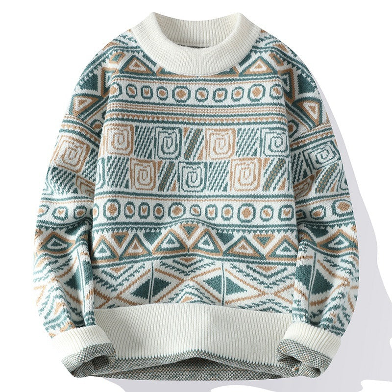 Men's fitted Pullover Sweater