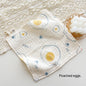 Four-layer Gauze Baby Saliva Towel Floral