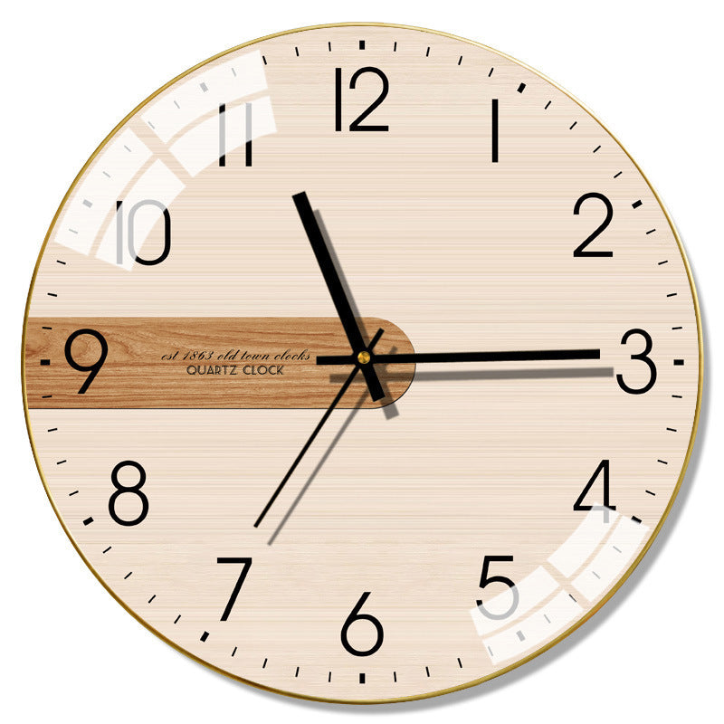 Nordic Modern Silent Wall Clock