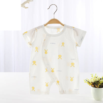 Baby Romper Cotton Short Sleeve Air Conditioning Suit