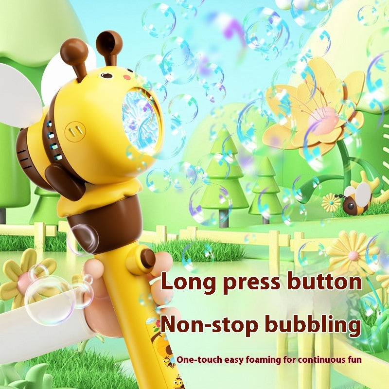 Childrens Electric Bee Bubble Machine Toys