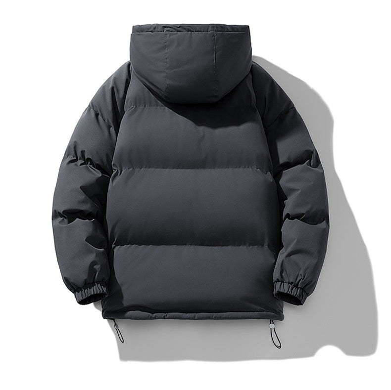 Men's Hooded Coat Thickened Cotton-padded Jacket