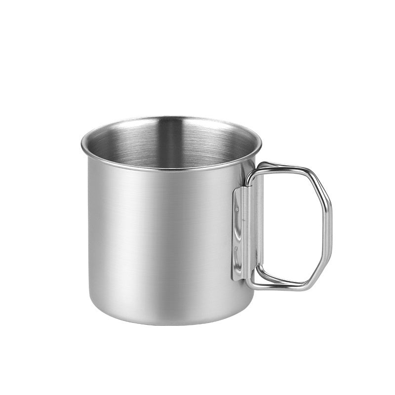 Stainless Steel Folding Retro Mug