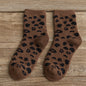 Women's Spotted Leopard Tube Socks