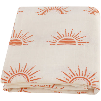 Bamboo Cotton Baby Wrapping Blanket