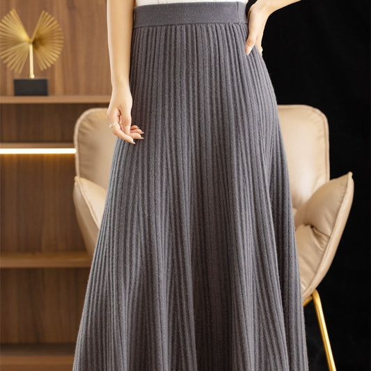 Fashionable Knitted Comfortable Skirt