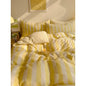 Class A Bare Sleeping Simple Striped Cotton Bed Sheet