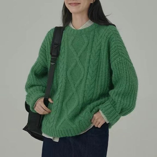 Loose And Lazy Style Soft Glutinous Sweater For Women