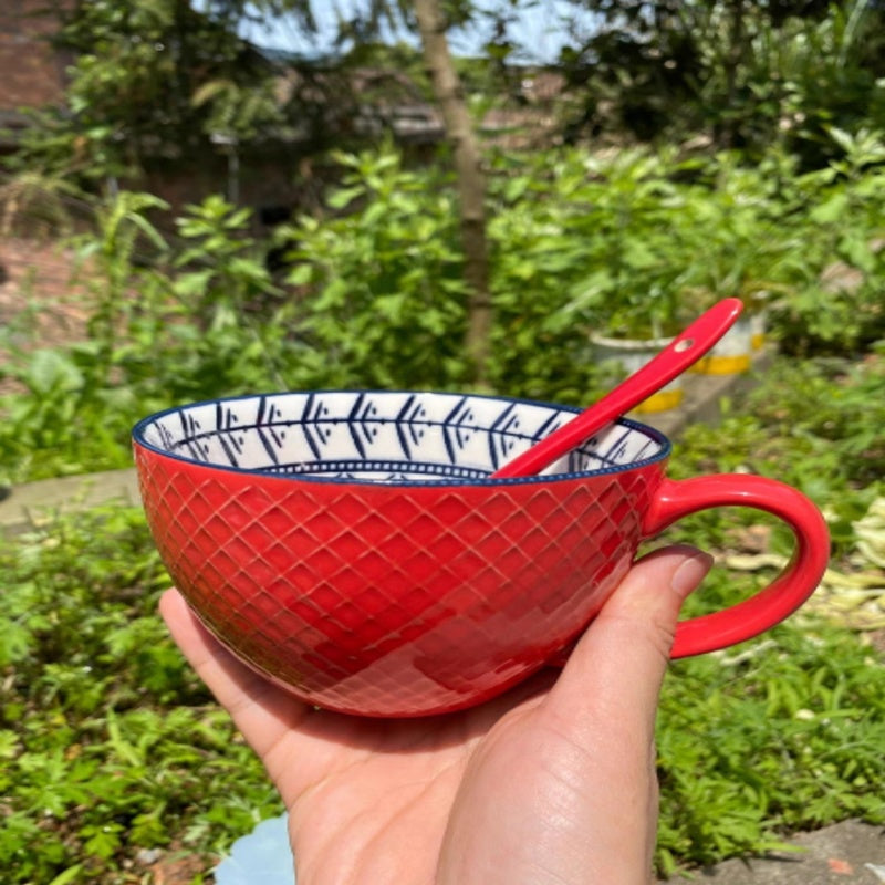 Microwave ceramic cup